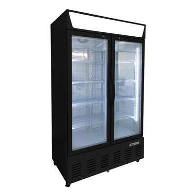 Vertikální lednice supermarketu